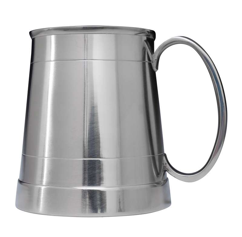 Pewter Finish Small Tankard