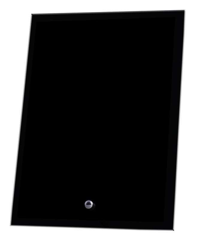 Laser Glass Rectangle Black