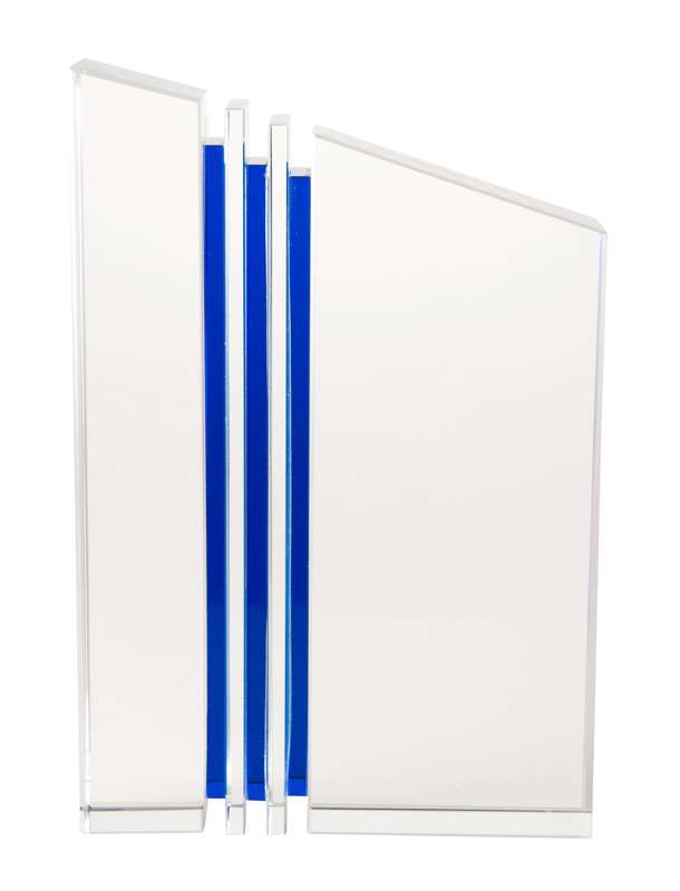 Triple Blue Stripe Crystal