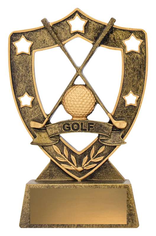 Golf Gold Shield