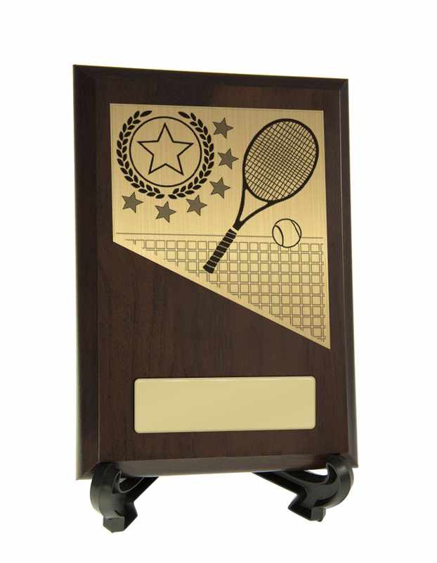 Plaque with Tennis Trim