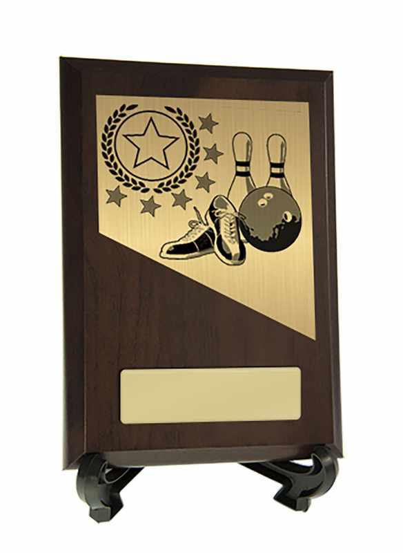 Plaque with Tenpin Trim