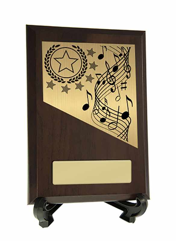 Plaque with Music Trim