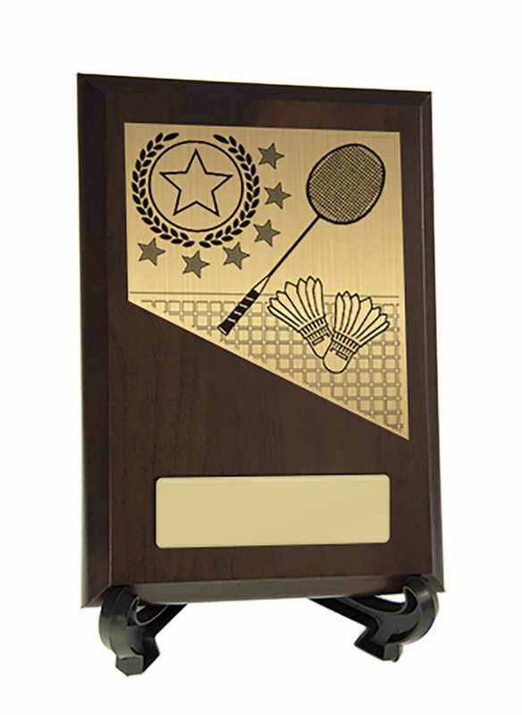 Badminton Theme on Plaque