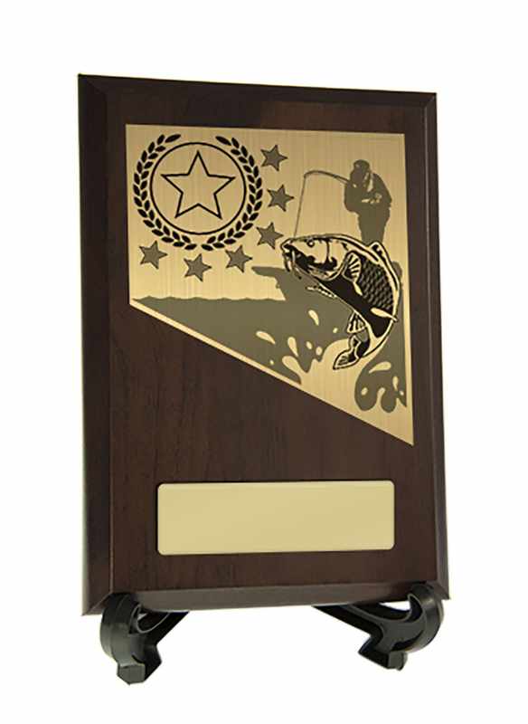 Plaque with Fishing Trim