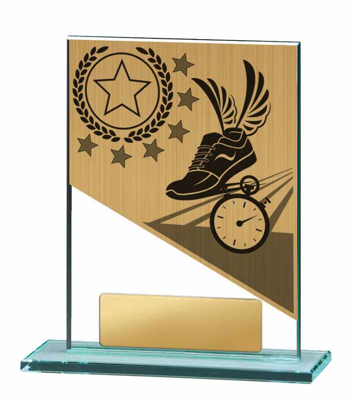 Athletics Theme on Glass