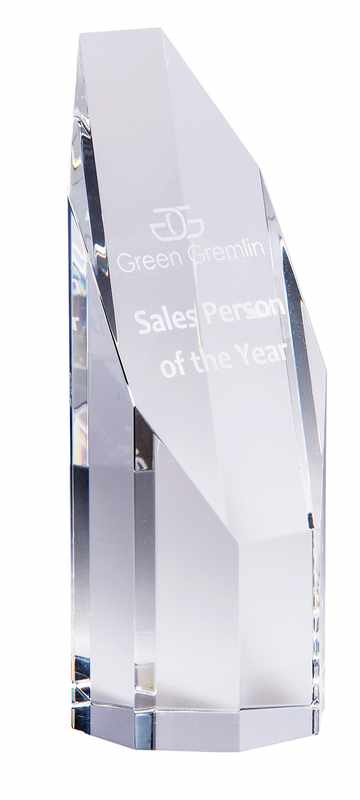 Crystal Clarity Series- 8 sided face cube