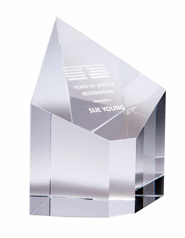 Crystal Clarity Series- 5 sided squat cube