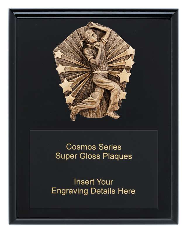 Cosmos Super Plaque – Female Bowler