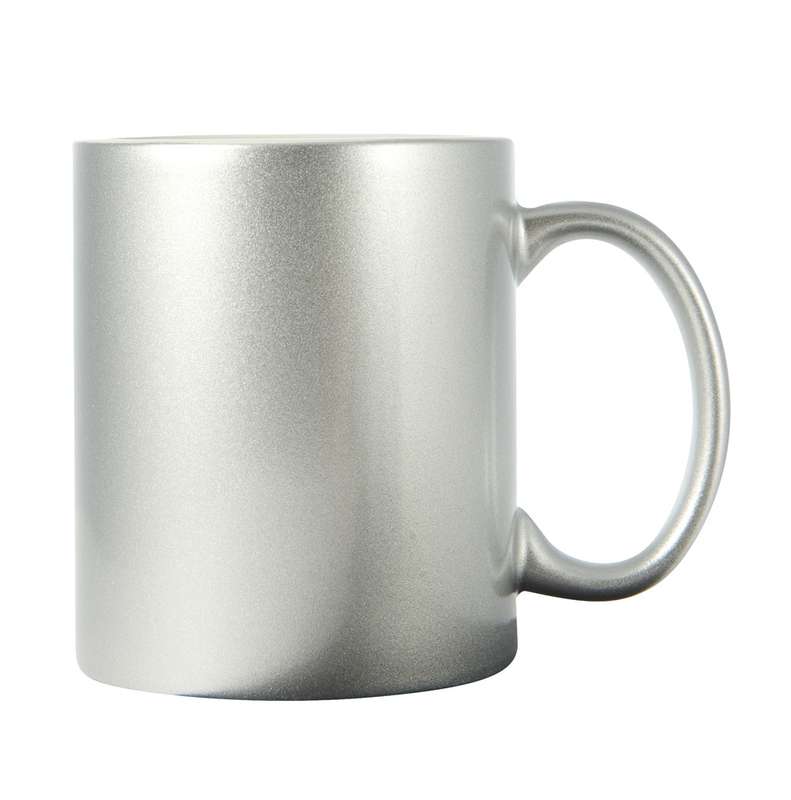 Sub. Coffee Mug-Silver(sold in ctns of 36 only)
