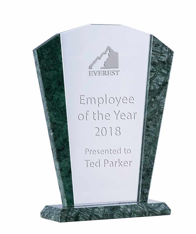 Green Marble Glass – Arch