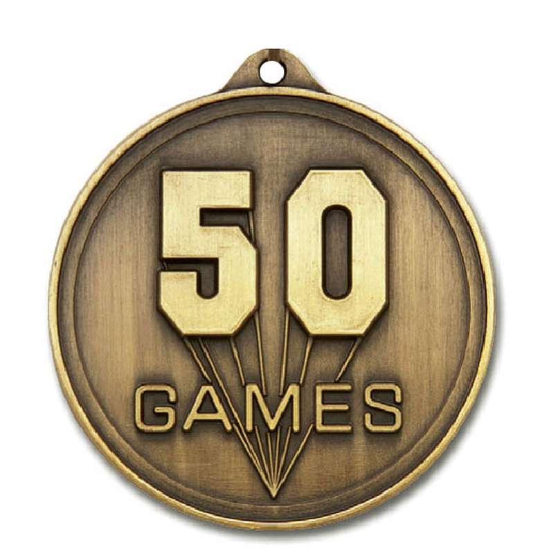50 Games Sculptured Gold