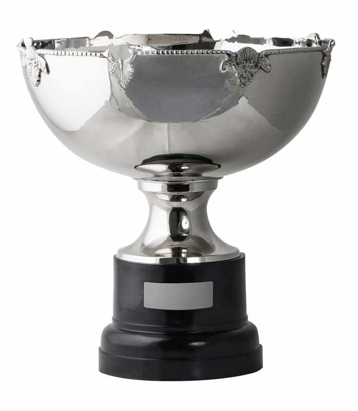 Nickel Plated Cup &amp; Base Silver in Colour