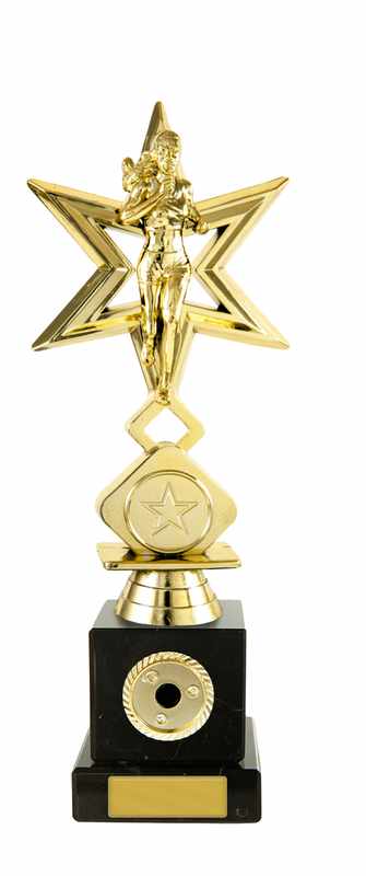 Athletics Female Figure on Column