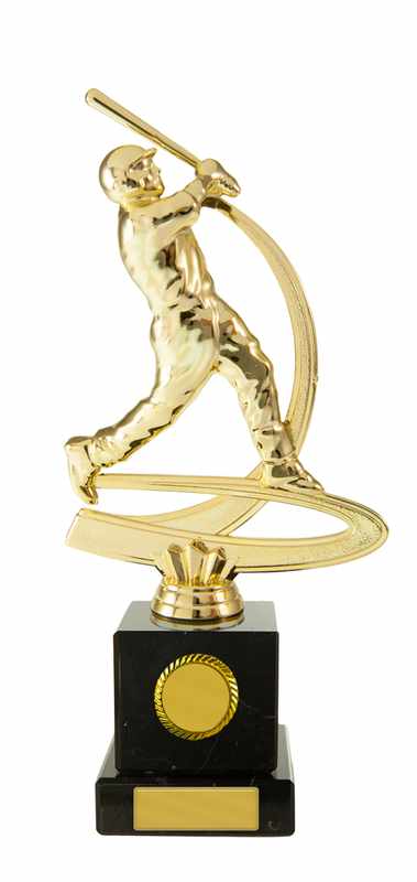 Baseball Figure Male on Column