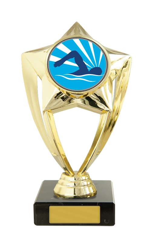 Plastic Swimming Theme on Base