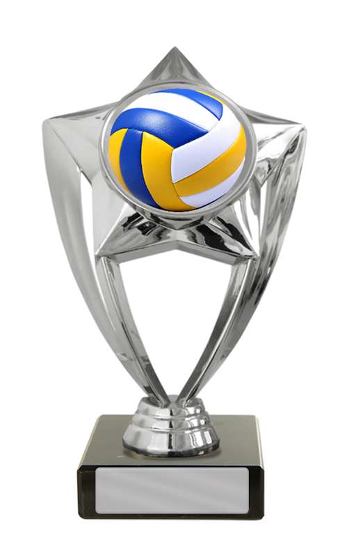 Plastic Volleyball Theme on Base