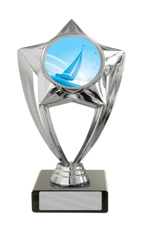 Plastic Sailing Theme on Base