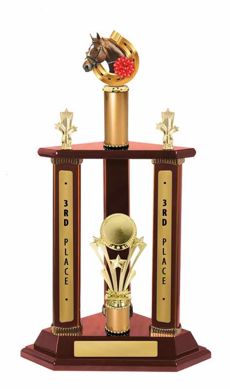 Timber Buildup Horses