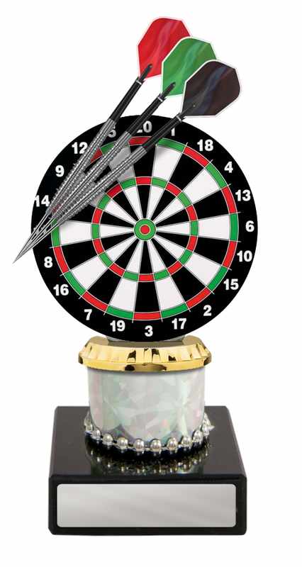 Darts Figurine on Column