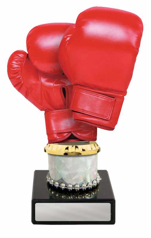 Boxing Figurine on Column